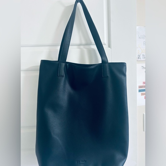 #2 Beautiful brand, new leather, gray matter, shoulder bag. - Picture 3 of 8